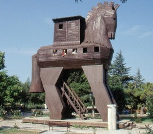 Turchia, cavallo di Troia