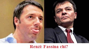 Renzi-linguaccia a Fassina